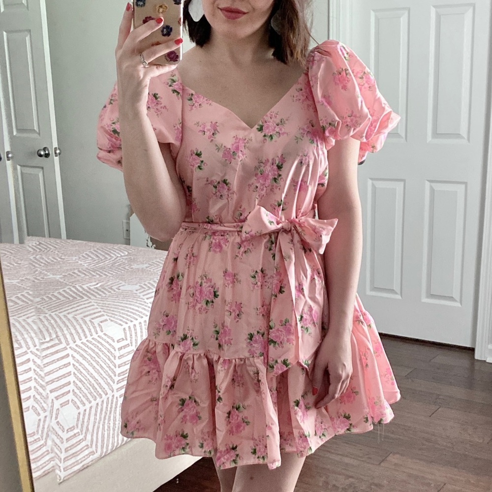 Love Shack Fancy x Target Cecile Mini Dress (size 6)